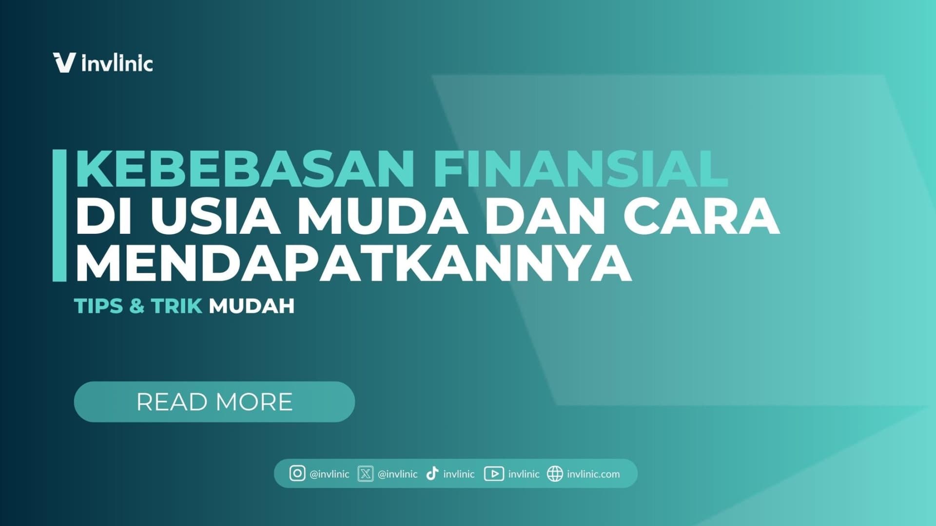 Kebebasan finansial di usia muda dan cara mendapatkannya