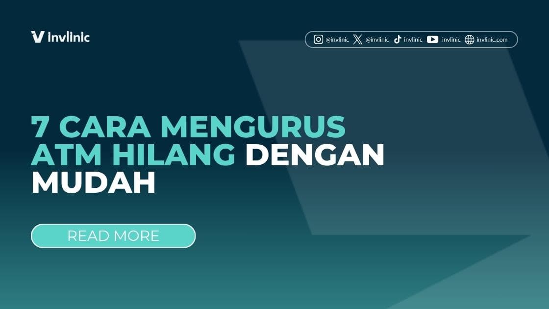 cara mengurus atm hilang