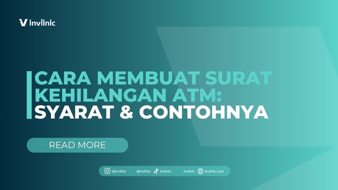 Surat Kehilangan ATM